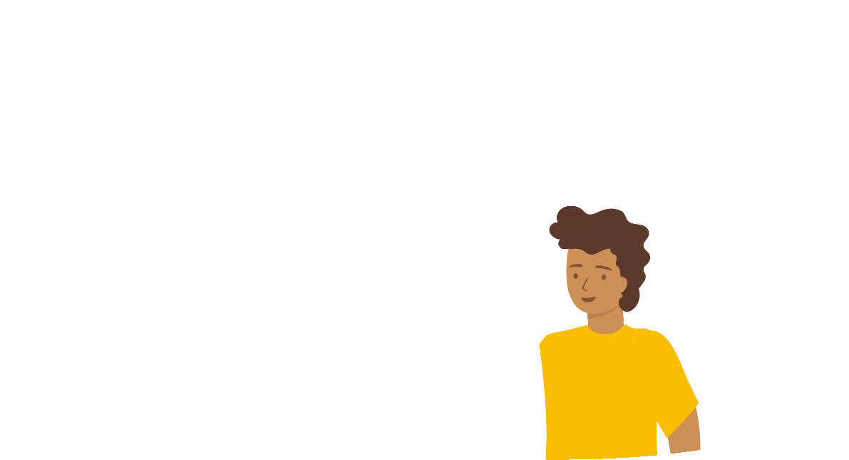 white shape background